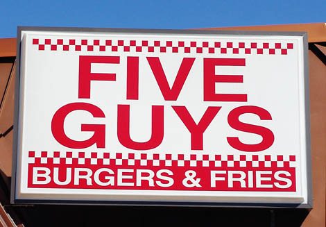 Join the LP of St. Joe on Thursday for their Five Guys Burgers
