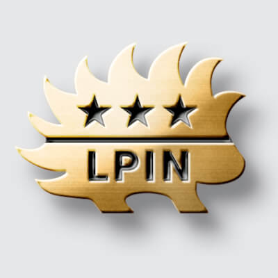 LPIN Porcupine Lapel Pin